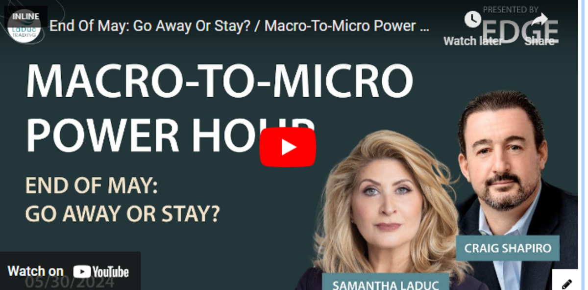LaDuc Trading Macro to Micro Webinar – 5/30/24