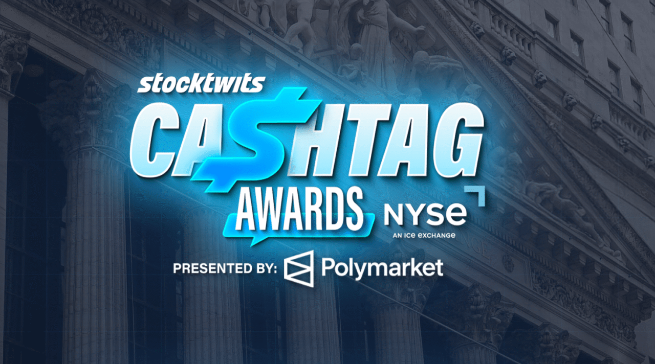 The Second Annual Stocktwits Cashtag Awards – May 4 at The NYSE …Presented by Polymarket