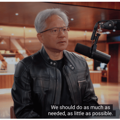 Do As Much As Needed, As Little As Possible – A CEO Masterclass By Jensen Huang