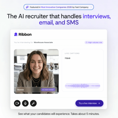As American Dynamism Explodes – Ribbon AI Helps With Hiring Infrastructure