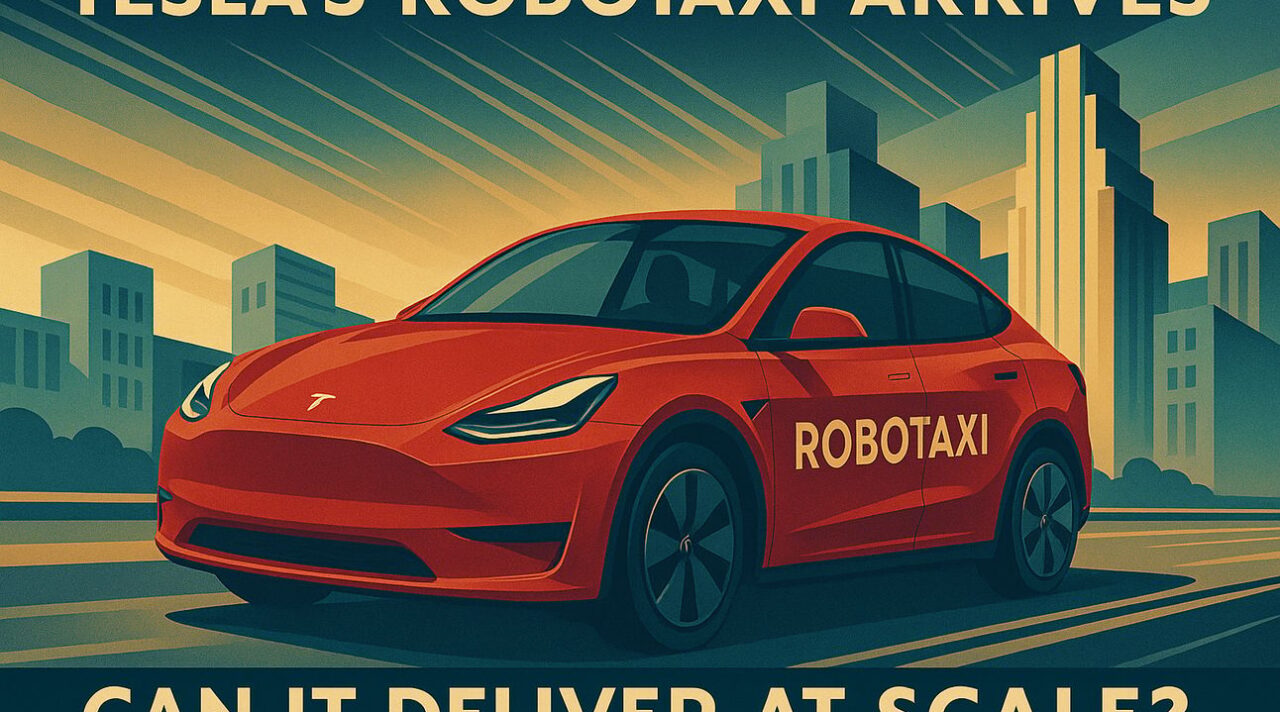 Tesla’s Robotaxi Arrives