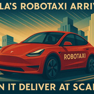Tesla’s Robotaxi Arrives