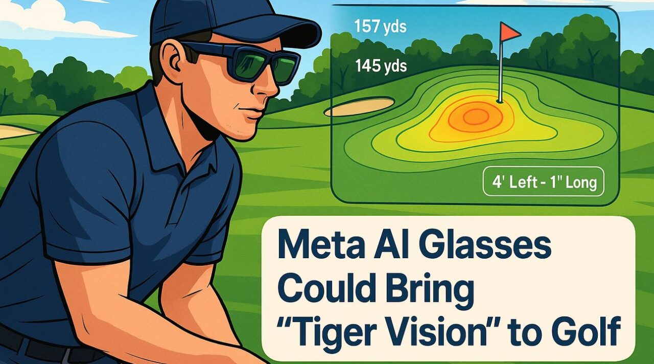 Meta AI Glasses Could Bring “Tiger Vision” to Golf
