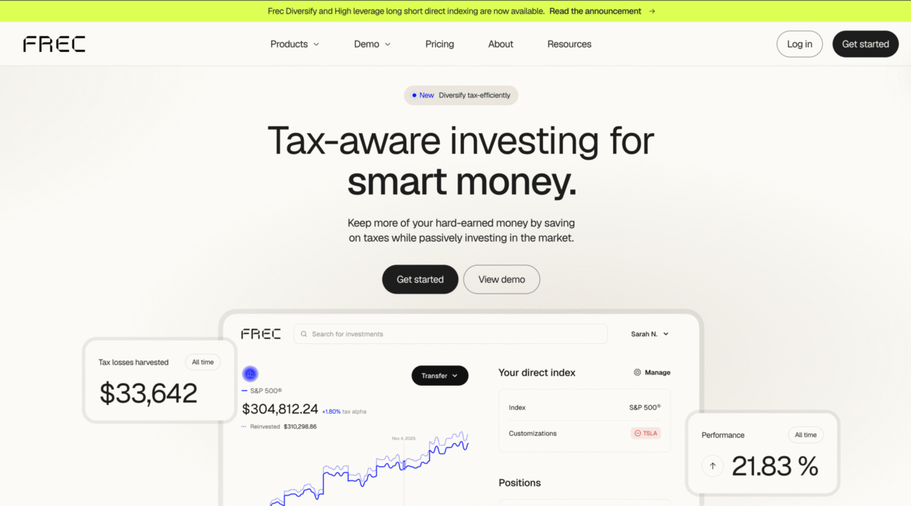 Direct Indexing From FREC – Next Stop $1 Billion Under Management with New Products